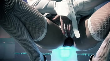 She wants to feel every throbbing inch of this big cock inside her and she spreads her