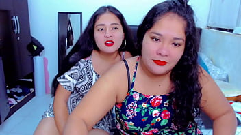 Two horny stepsisters suck their feet and high heels