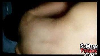 Ebony freak on camera