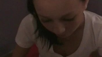 Young amateur teen girlfriend sucks and rides