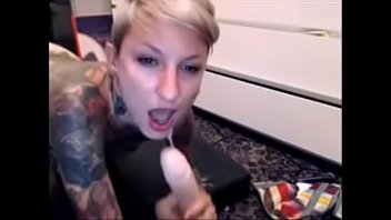 Sexy tattooed webcam slut watch part 2 at