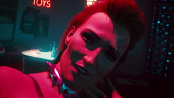 Sexo com meredith no jogo cyberpunk de playstation ps4