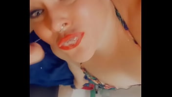 Deepthroating upside down