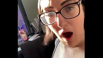 Candidsandra gets a hot load of cum