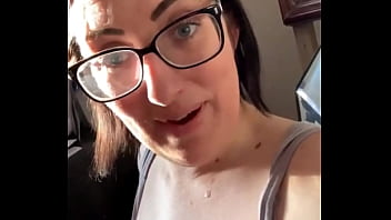 Candidsandra gets a hot load of cum