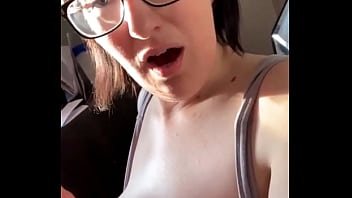 Candidsandra gets a hot load of cum