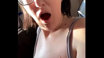 Candidsandra gets a hot load of cum