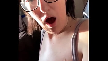 Candidsandra gets a hot load of cum