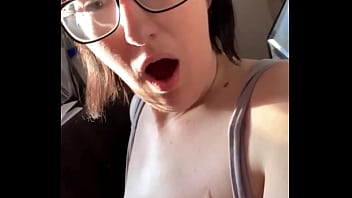 Candidsandra gets a hot load of cum