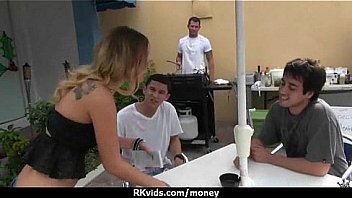 Sexy natural chick trades cash for some rough sex 25