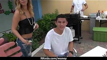 Sexy natural chick trades cash for some rough sex 25