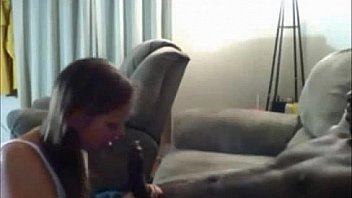 Home sex babe interracial