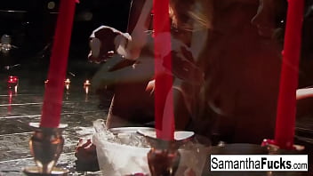 Blonde babes have some wild fun