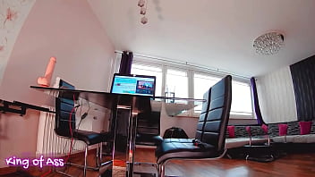 Get ready to be hot striptease & intense dildo ride unleashed