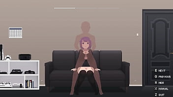 A beautiful gamer girl is pounded in both her mouth and ass