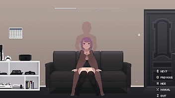 A beautiful gamer girl is pounded in both her mouth and ass