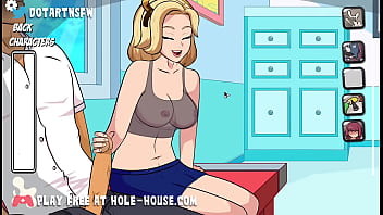 Mercy gets fucked and creampied in multiple position moaning orgasm