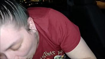 Getting my dick sucked in the back of the gmc