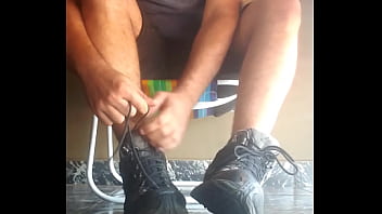 Potting Boots On To Start The Day thumbnail