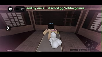 Roblox whore sucking my big cock