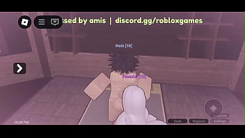 Roblox whore sucking my big cock