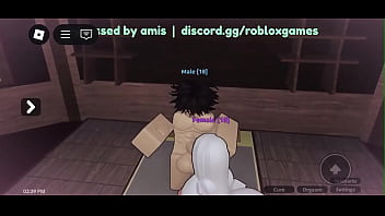 Roblox whore sucking my big cock
