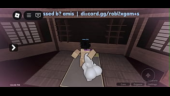 Roblox whore sucking my big cock
