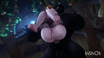 Submissive night elves