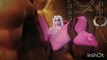 Submissive night elves