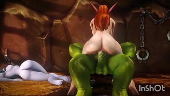 Submissive night elves