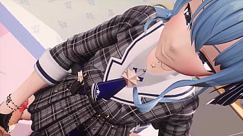 星街すいせい 手コキ