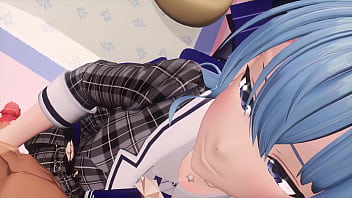 星街すいせい 手コキ