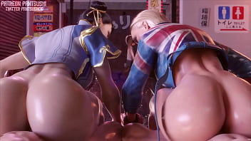 Chun li and cammy's hot ride