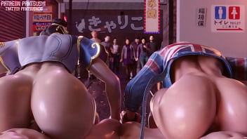 Chun li and cammy's hot ride