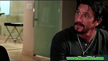 Sexy masseuse gives nuru massage to horny client 25