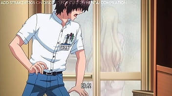 Virgin busty blonde hentai clip