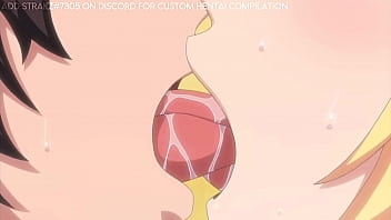 Virgin busty blonde hentai clip