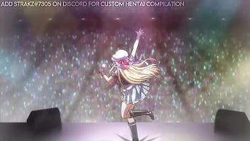 Virgin busty blonde hentai clip