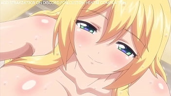 Virgin busty blonde hentai clip