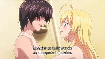 Virgin busty blonde hentai clip