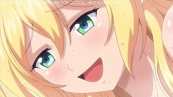 Virgin busty blonde hentai clip