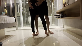 Pretty feet and leggings to kick you pov 4k