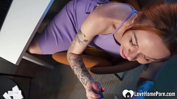 She really like the taste of my cock