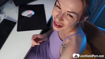 She really like the taste of my cock