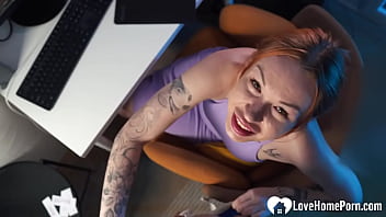 She really like the taste of my cock