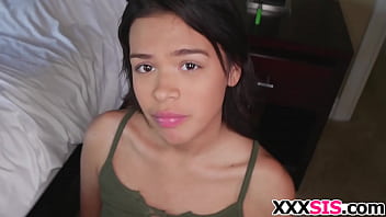 Sweet setpsis kat arina gets pounded