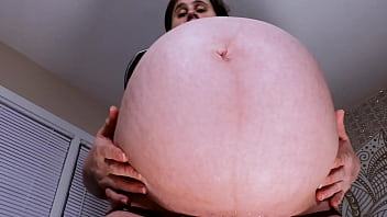 Turning into a blueberry juice me before i explode don’t let this big belly pop