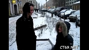 The thick erected ramrod delivers lots of orgasms to a filthy whore