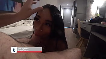 #bimbo on my #cock#thaislut #manyvids #blowjob #pattaya #tannedbimbo