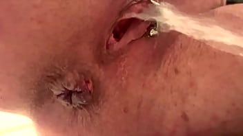 4 pee video compilation and putting highheels in my asshole and moving ass gapes